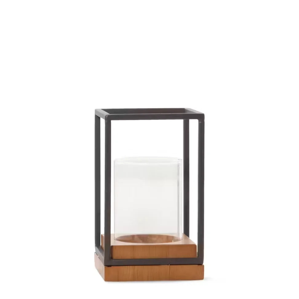 black-edge-tea-light-candle-holder